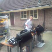 bruiloftsbarbecue in schipluiden en springkussen