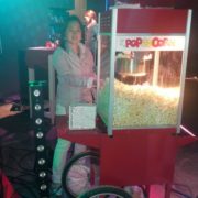 Popcornmachine standaard onderkar